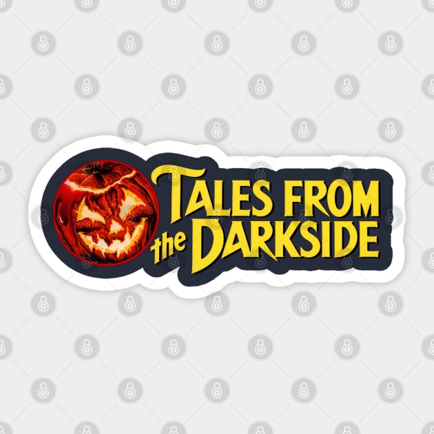 The Darkside is Always There (Terror Pumpkin) Sticker by TheUnseenPeril